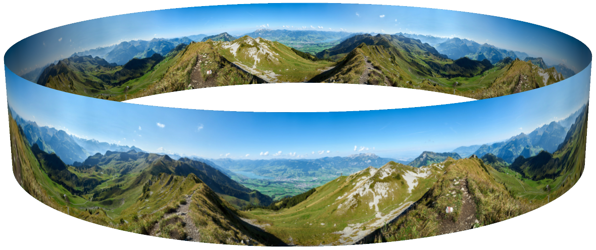 360 Grad Panorama, Arvigrat, Sarnen, Sarnersee, Nidwalden