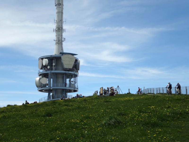 Antennenmast auf dem Rigi