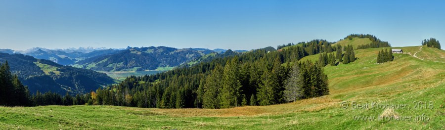 Panorama, Alp Egg, Euthal, Sihlsee