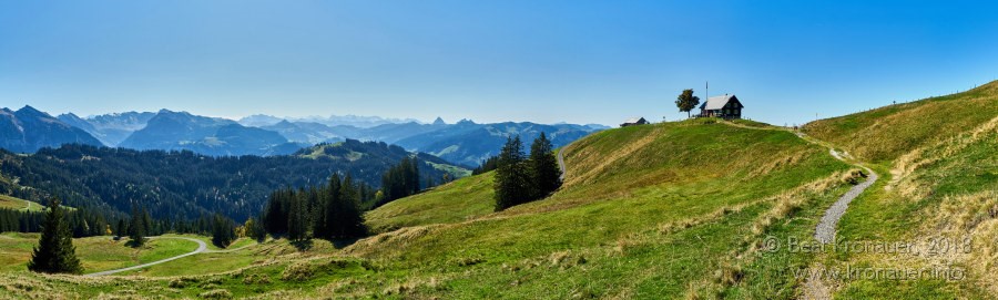 Panorama, Alpwirtschaft Wildegg, Schwyz