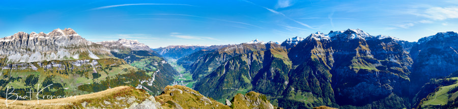 Panorama, Chamerstock, Glarus