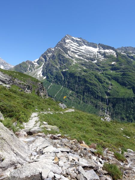 Gross Düssi, Düssistock, Piz Git im Maderanertal beim Wegpunkt Öfeli