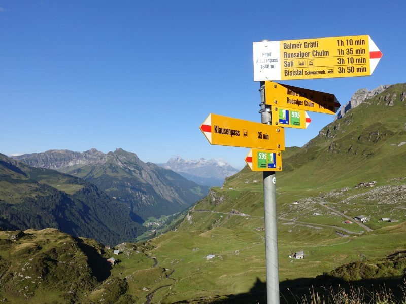Klausenpass-Wannelen - Schächental